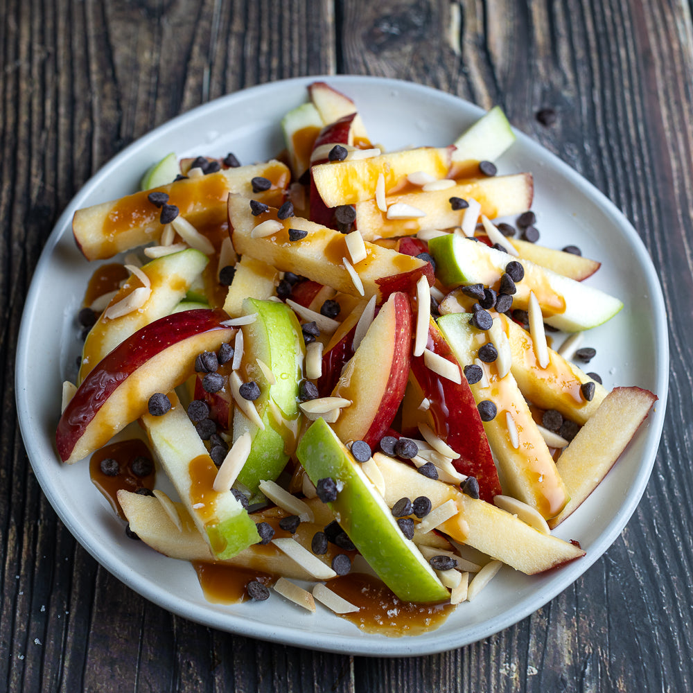 Apple Sticks with Toppings